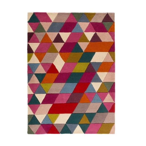 Illusion Prism gyapjúszőnyeg, 80 x 150 cm - Flair Rugs