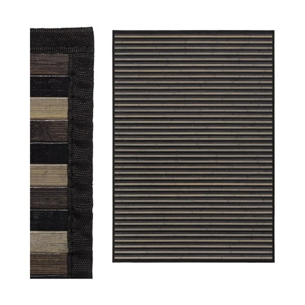 Szürke bambusz szőnyeg 140x200 cm – Casa Selección-image-2