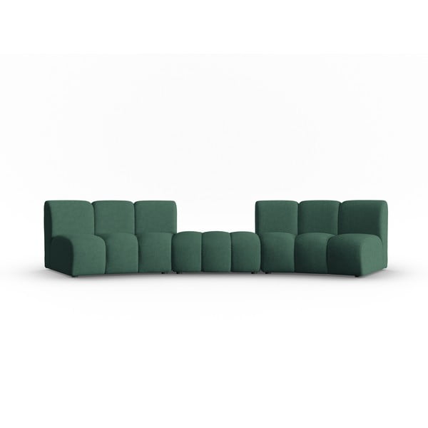 Zöld kanapé 367 cm Lupine – Micadoni Home