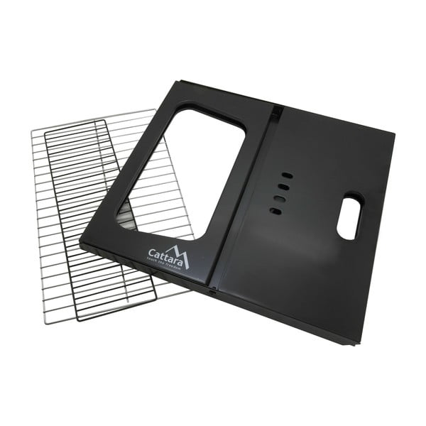 Piran összecsukható fekete faszenes grillsütő - Cattara-image-4