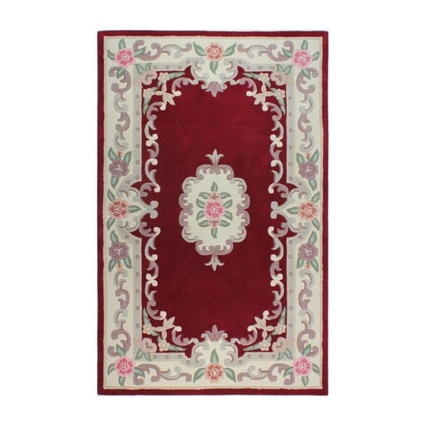 Aubusson piros gyapjú szőnyeg, 150 x 240 cm - Flair Rugs