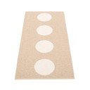 Bézs kültéri-beltéri futószőnyeg 70x150 cm Vera Beige – Pappelina