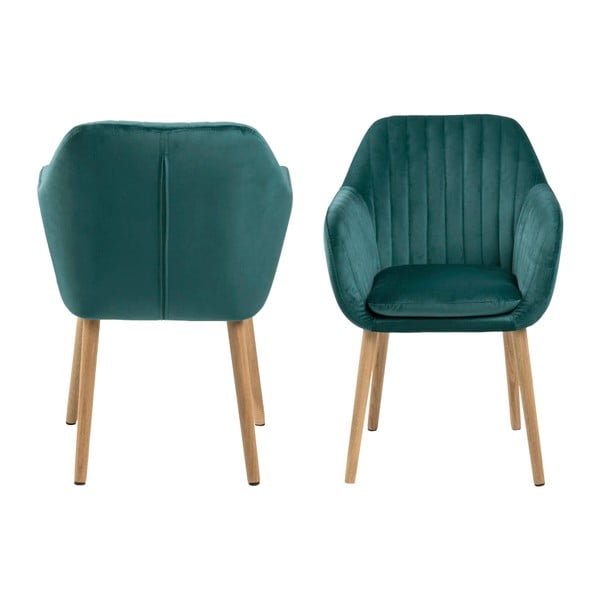 Emilia Vic türkiz étkezőszék - Actona-image-3