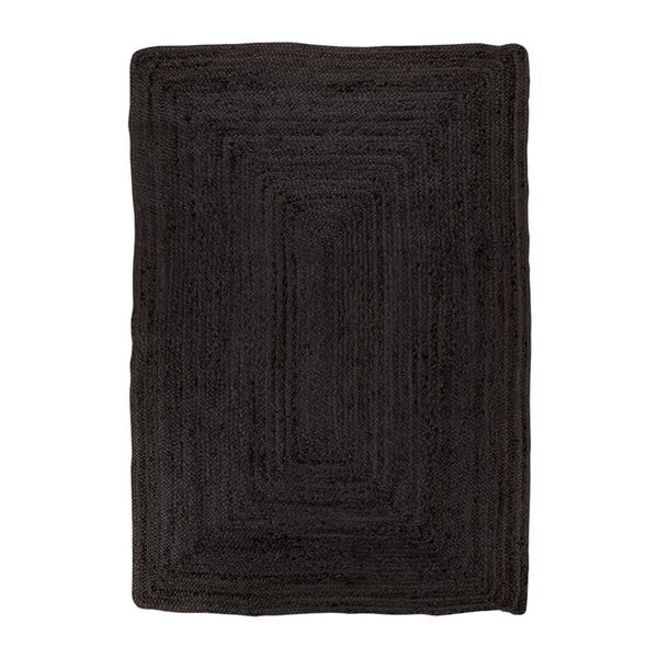 Bombay Rug fekete szőnyeg, 180 x 120 cm - House Nordic