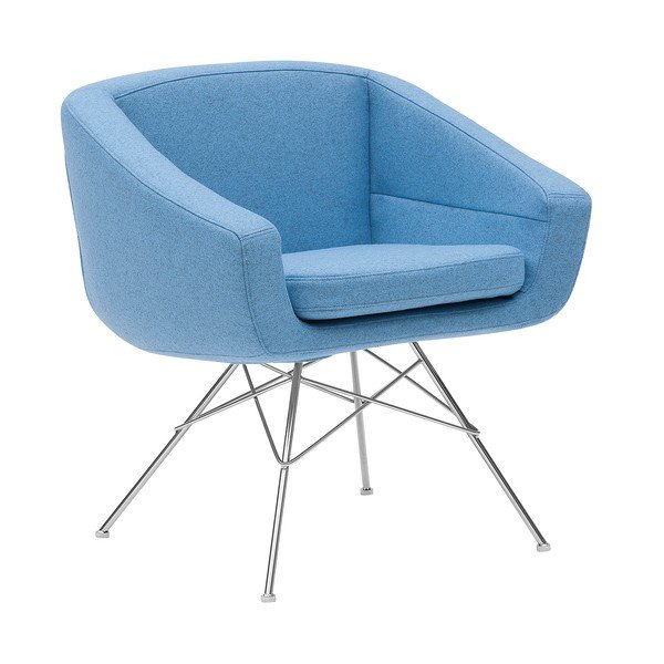 Aiko világoskék fotel - Softline-image-2