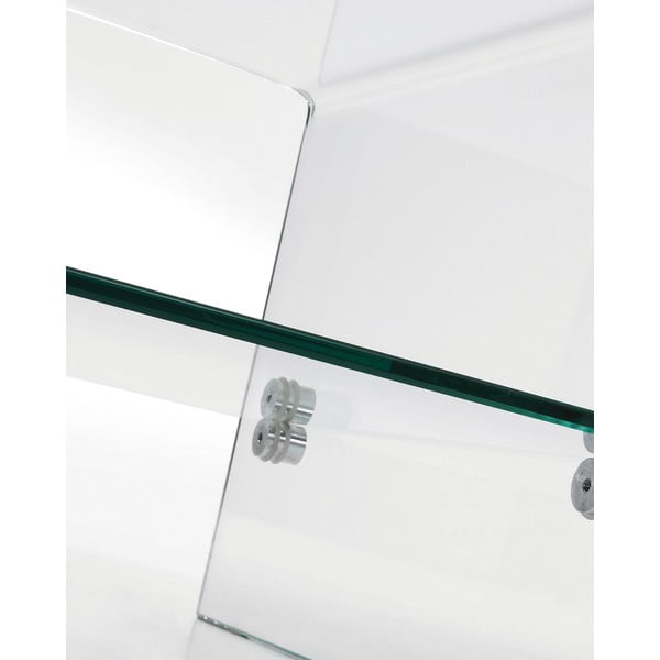 Üveg dohányzóasztal 55x110 cm Burano – Kave Home-image-2