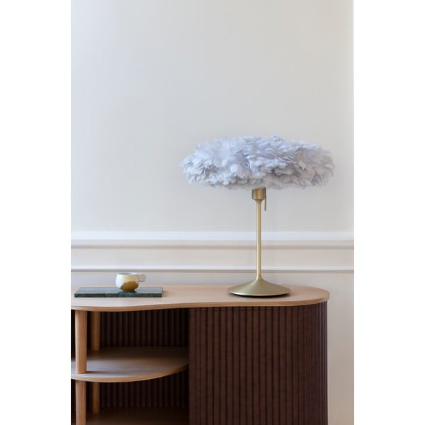 Barna-natúr színű alacsony komód tölgyfa dekorral, tolóajtóval 100x67 cm Audacious – UMAGE-image-4