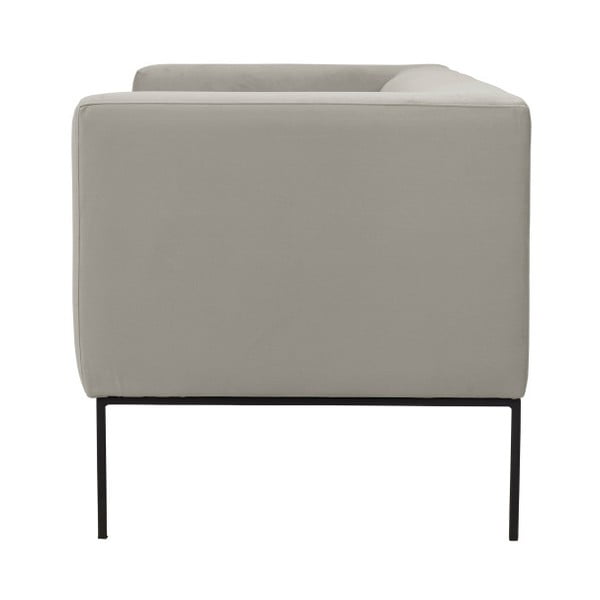 Neptune bézs kétszemélyes bársony kanapé, 195 cm - Windsor & Co Sofas-image-3
