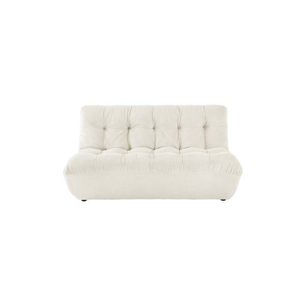 Krémszínű kordbársony kanapé 145 cm Kelso – Jotex-image-2