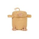 Sárga textil játéktároló kosár ø 13x15 cm Mini Charlie the Chicken – Lorena Canals