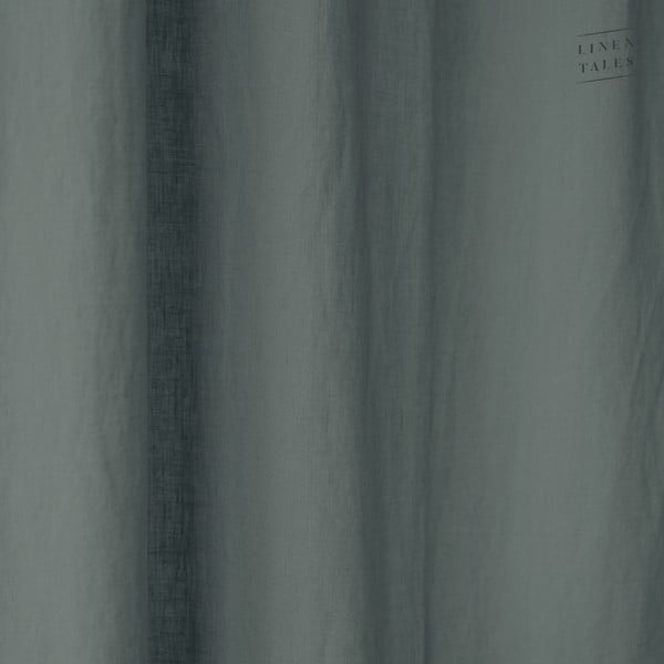 Zöld függöny 230x230 cm - Linen Tales-image-1