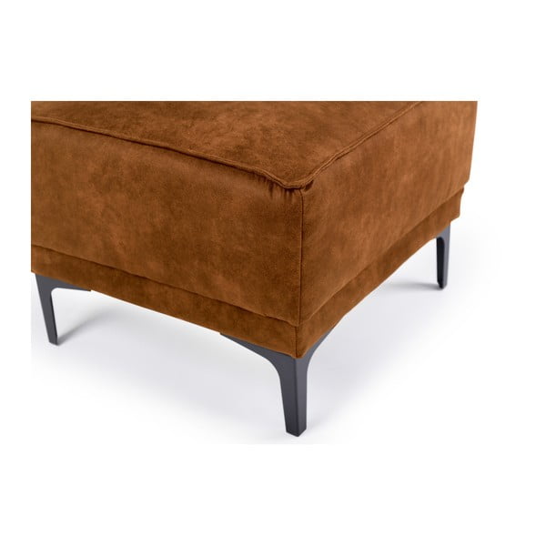 Konyakbarna bőrutánzat puff Copenhagen – Scandic-image-4