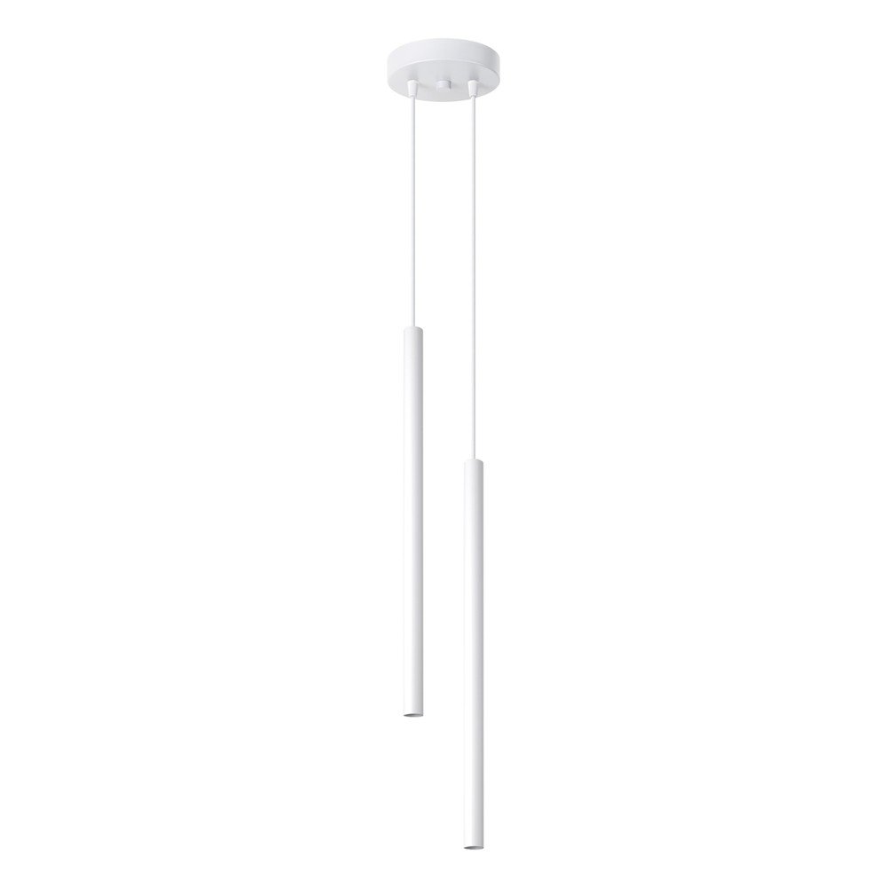 Fehér fém függőlámpa ø 15 cm Fideus Sollux