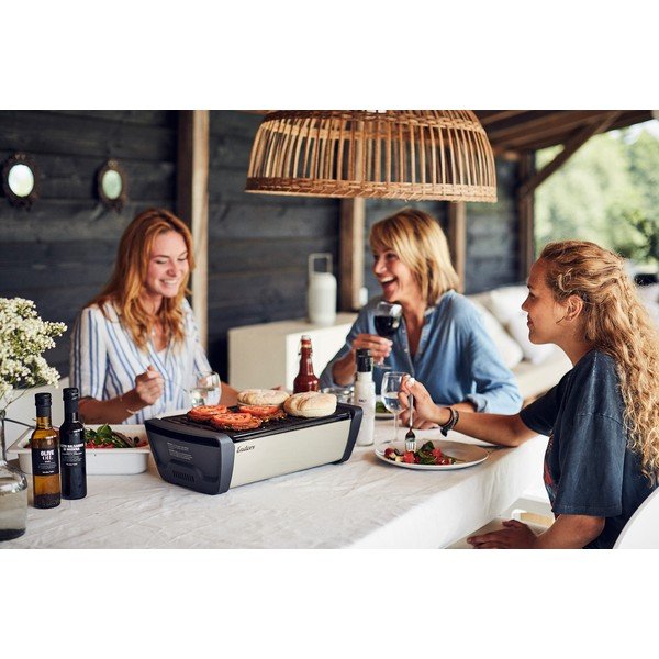 Aurora bézs faszenes grill-image-2