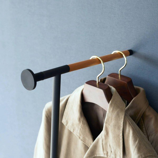 Fekete fém fali fogas 38,5 cm Tower – YAMAZAKI-image-3