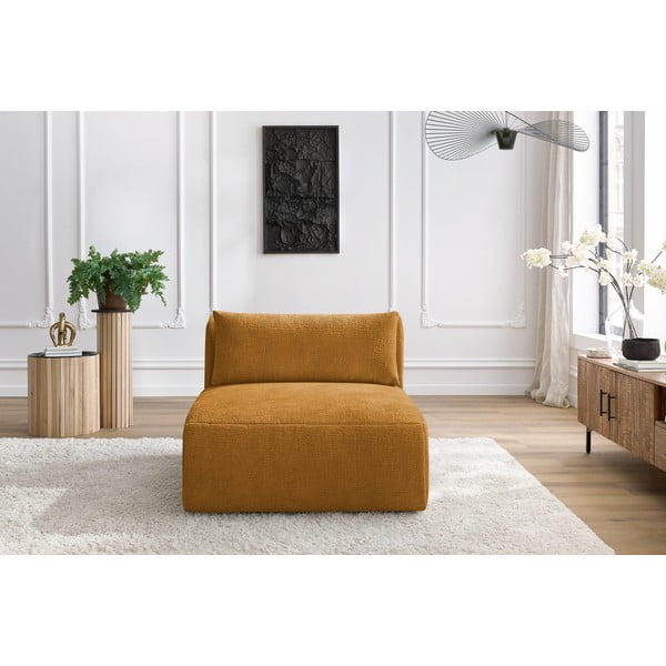 Mustársárga kanapé modul Jeanne – Bobochic Paris-image-1