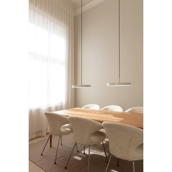 Krémszínű LED dimmelhető függőlámpa fém búrával ø 43 cm Asteria Plus Medium – UMAGE-image-2