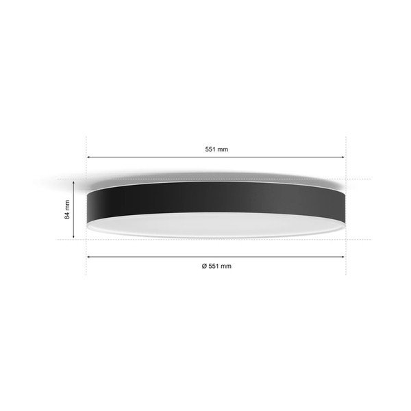 LED okos mennyezeti lámpa 48 W Enrave – Philips Hue-image-4