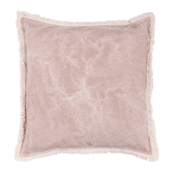 Velvet rózsaszín díszpárna, 45 x 45 cm - Clayre & Eef