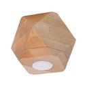 Natúr színű spotlámpa 12x12 cm Vige – Sollux