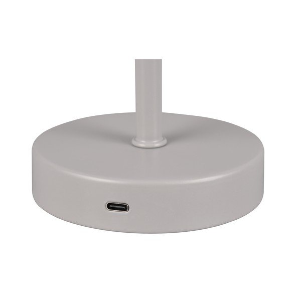 Világosszürke LED szabályozható asztali lámpa (magasság 30 cm) Jeff – Reality-image-4