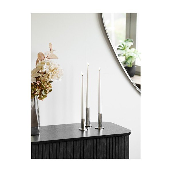Fém gyertyatartó készlet 3 db-os – House Nordic-image-2