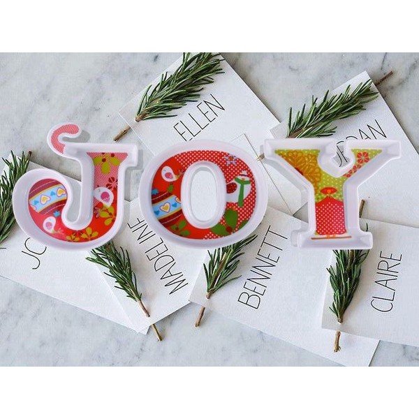 Joy 3 tányér karácsonyi motívummal - Silly Design-image-1