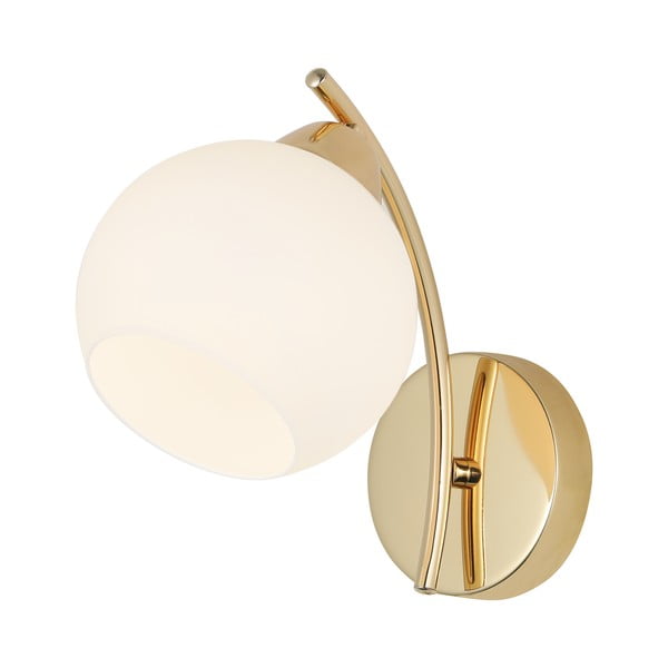 Fehér-aranyszínű fali lámpa Amos – Candellux Lighting-image-1