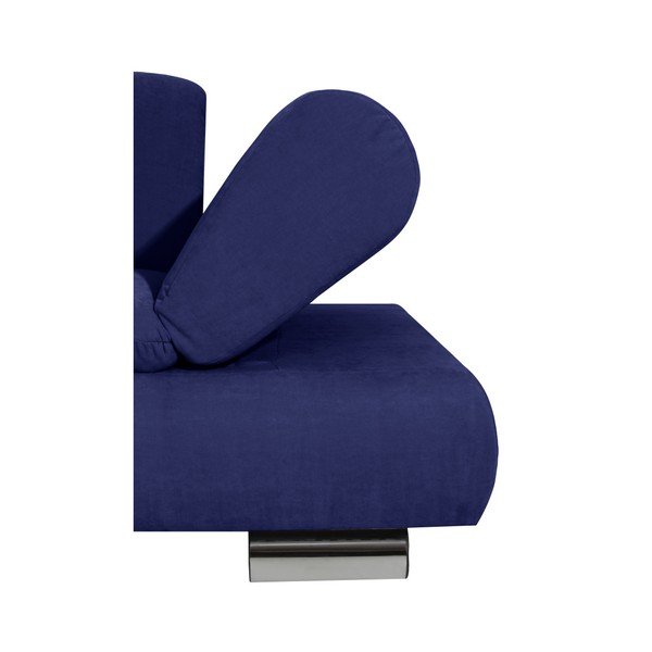 Palm Bay sötétkék sarokkanapé, állítható kartámasszal és bal oldali fekvőfotellel - Max Winzer-image-1