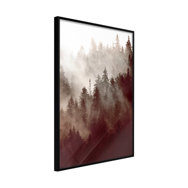 Forest Fog poszter keretben, 20 x 30 cm - Artgeist