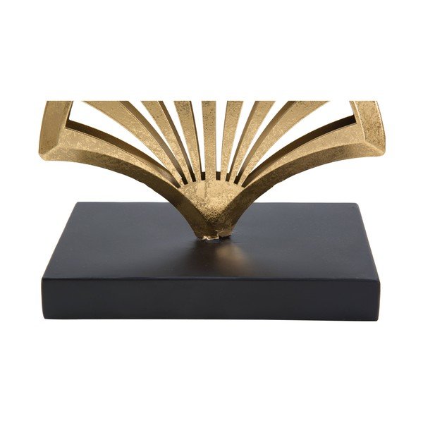 Triple Leaf fém szobor aranyszínű dekorral - Mauro Ferretti-image-1