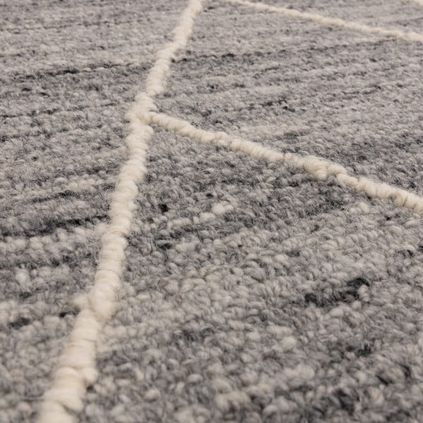 Szürke gyapjú szőnyeg 200x290 cm Noah – Asiatic Carpets-image-2