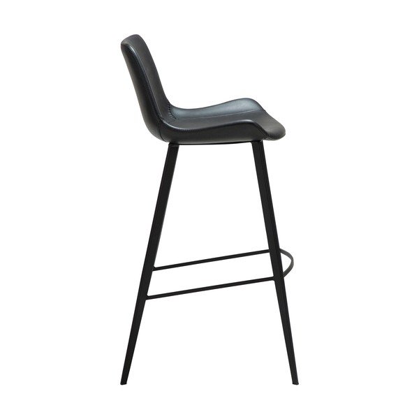 Fekete bárszék (ülésmagasság 74,5 cm) Hype – DAN-FORM Denmark-image-2
