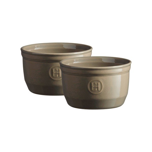 N°10 2 db-os kéregbarna ramekin sütőforma szett - Emile Henry