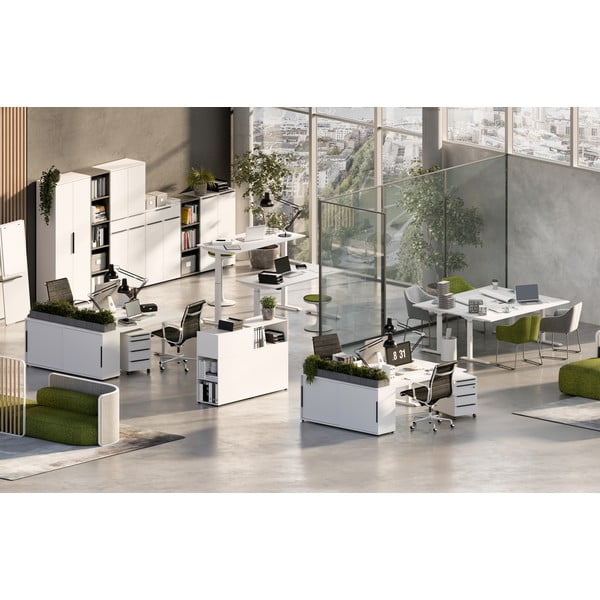 Íróasztal állítható magassággal 80x120 cm Mailand – Germania-image-3