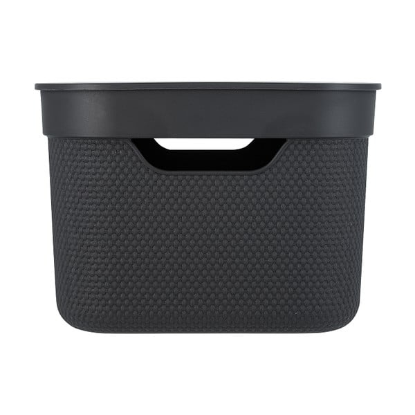 Műanyag tárolódoboz fedéllel Deco - Rotho-image-3