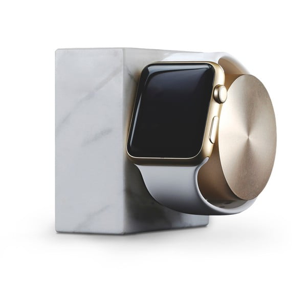 Dock márvány töltőállvány Apple Watch okosórához - Native Union