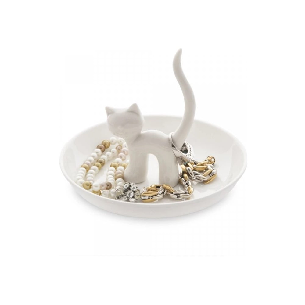 Porcelán ékszertartó tál Cat  Balvi