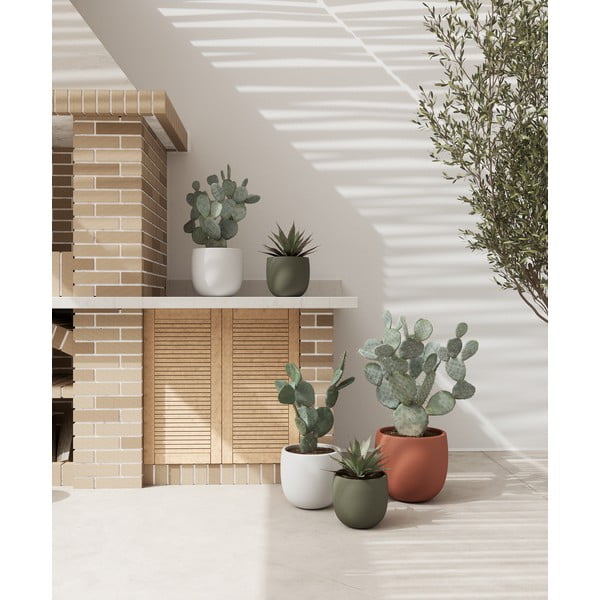 Kerámia kézzel készített virágcserép ø 16 cm Aura – Artevasi-image-3