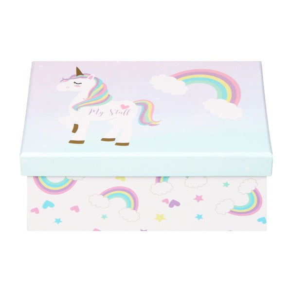 Unicorn Magic Keepsake Box tárolódoboz - Just 4 Kids