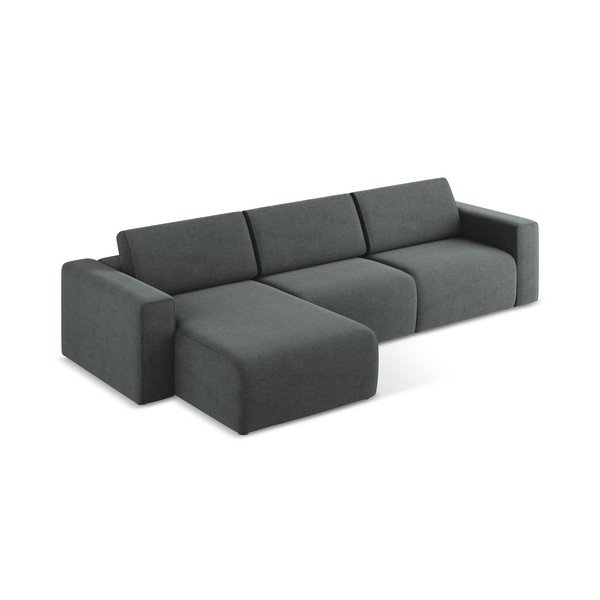 Szürke moduláris sarokkanapé (bal oldali) Kalea – Makamii-image-3