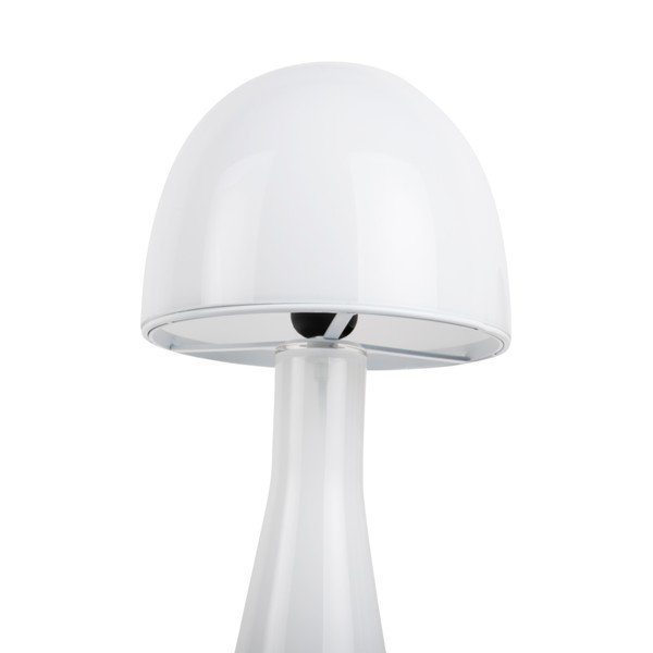 Fehér asztali lámpa üveg búrával (magasság 45 cm) Bombin – Leitmotiv-image-2