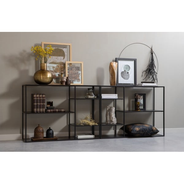 Pixie fém váza aranysárga dekorral - WOOOD-image-3