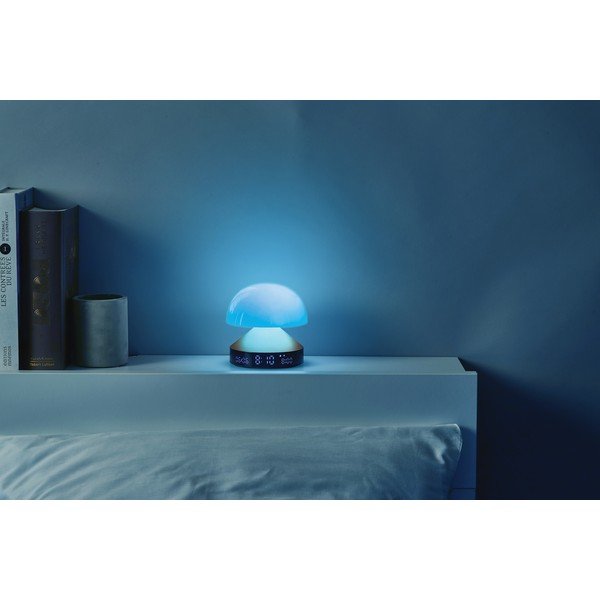 Digitális asztali ébresztőóra ø 11 cm Mina Sunrise – Lexon-image-3