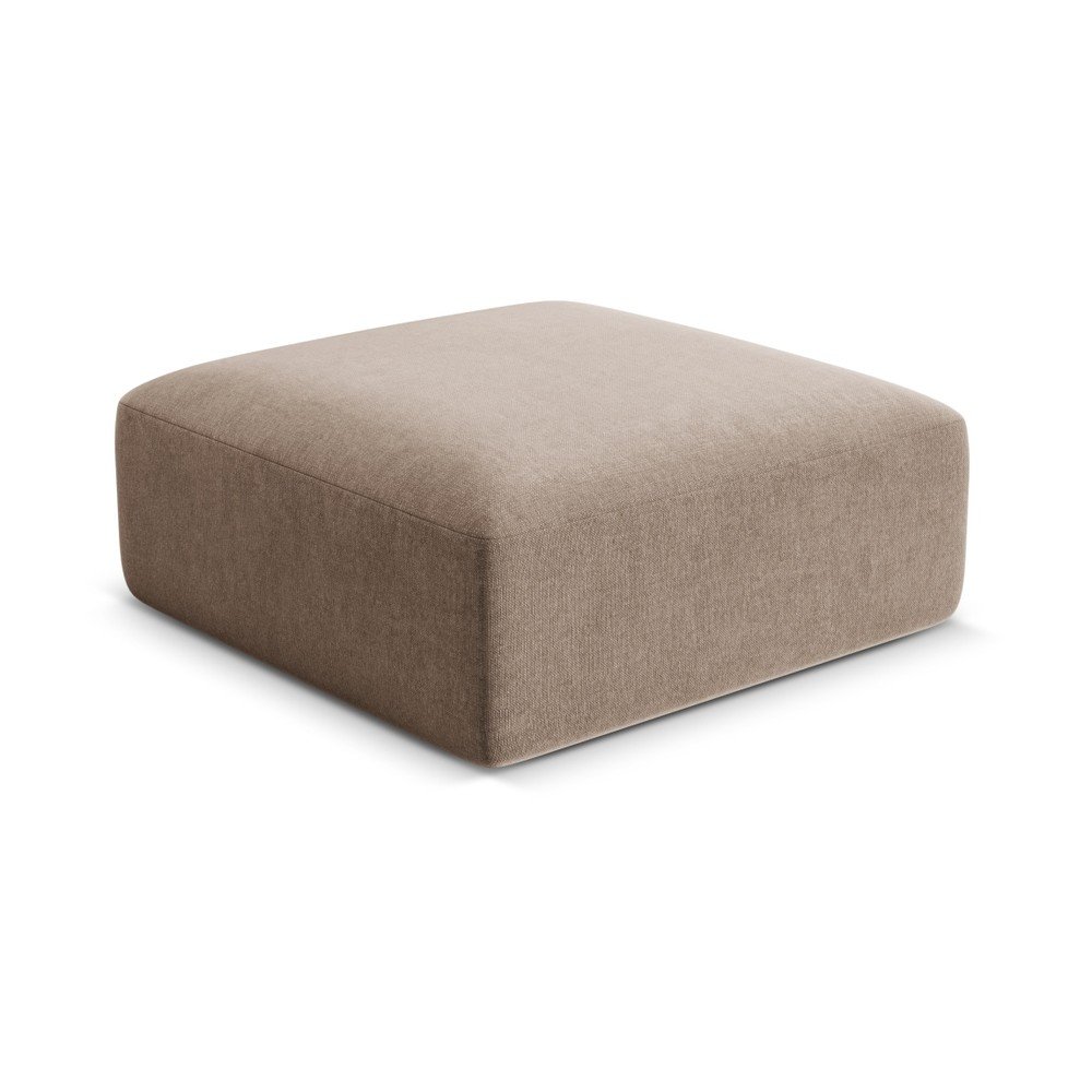 Világosbarna bársony lábtartó Campi – Cosmopolitan Design