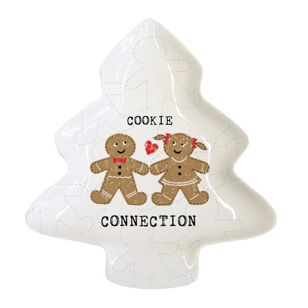 Cookie Connection porcelán dekorációs tál karácsonyi motívummal - PPD