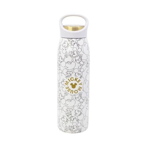 Fehér rozsdamentes acél gyerek termosz 665 ml Mickey Mouse – STOR