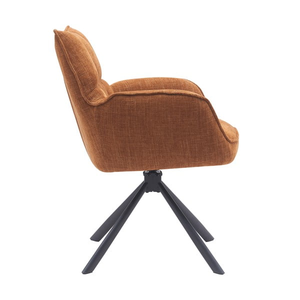 Narancssárga kárpitozott étkezőfotel szett 2 db-os Marilla – Unique Furniture-image-2