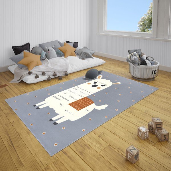Adventures Lama Monty gyerekszőnyeg, 80 x 150 cm - Hanse Home-image-1