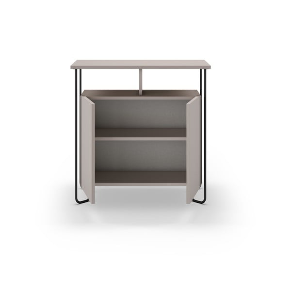 Szürke-bézs szekrény 80x80 cm Dilly – Marckeric-image-3